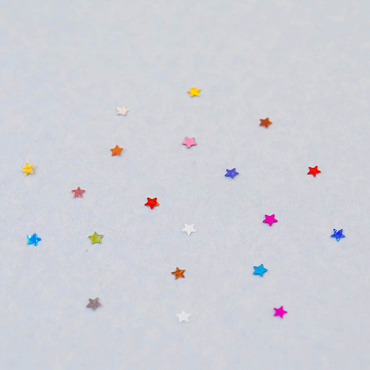 Star Nail Glitter 12 Sets - 13 Mini 1mm