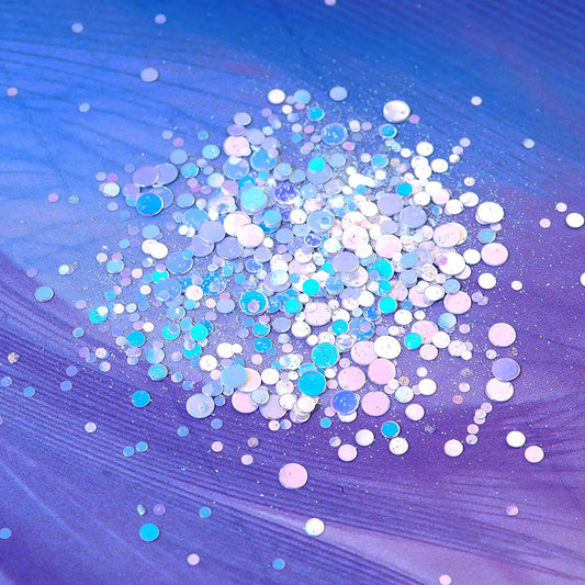 Twinkle AB Nail Glitter 6-piece set