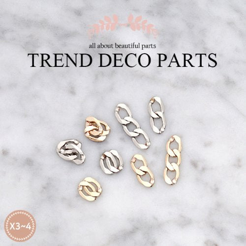 Trendy Flat Metal Chain-A (5.0mm)