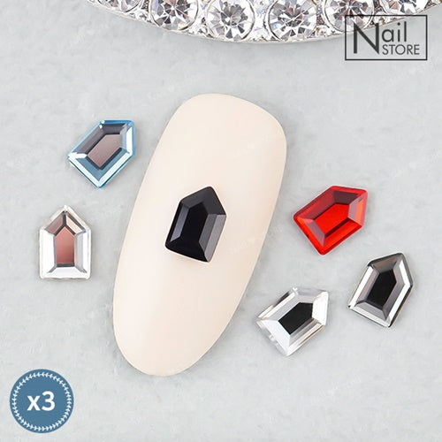 Austrian Crystal 2774 Elongated Pentagon