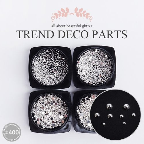 Metal Round Half Ball Series-3 (Silver)